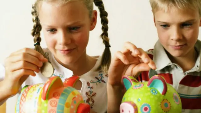 英國兒童存零用錢