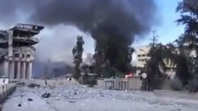 قصف حرم جامعة الموصل