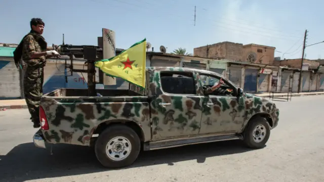 Chiến binh YPG tại Syria