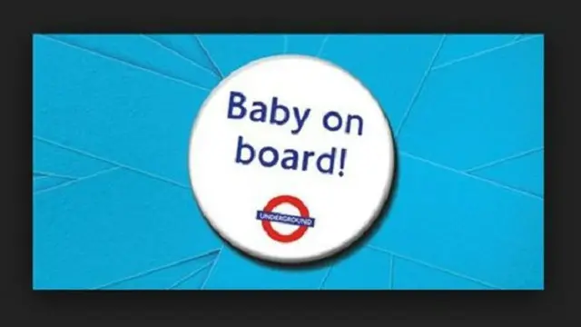 الحامل التي تستخدم المواصلات العامة في لندن يمكنها طلب هذه الشارة