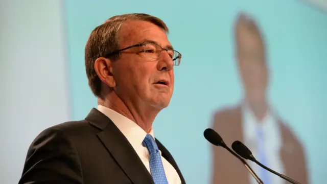 阿什顿·卡顿在香格里拉论坛上发言