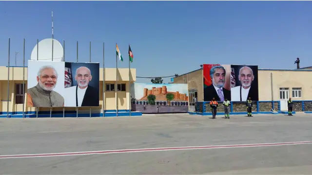 آمادگی برای استقبال از مودی در هرات 