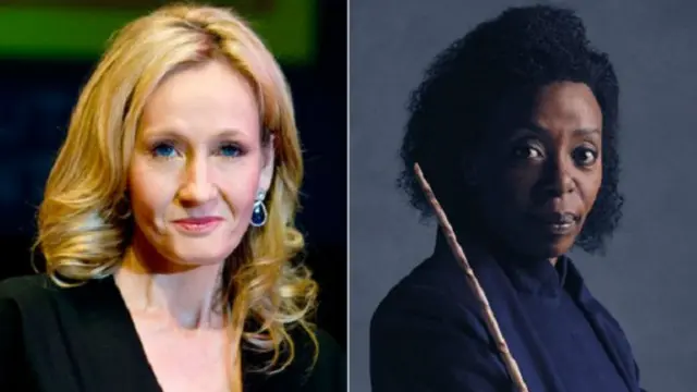 لاقت كيه جيه رولنغ انتقادات كثيرة على التواصل الاجتماعي بعد اختيار ممثلة سوداء للقيام بدور رئيسي في الجزء الأحدث من سلسلة هاري بوتر