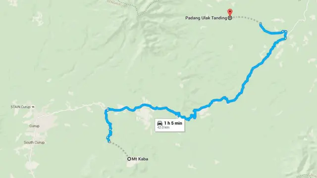 Keluarga Yuyun pindah ke Selupu Rejang di kaki Gunung Kaba.