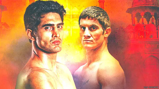 विजेंदर सिंह-कैरी होप 