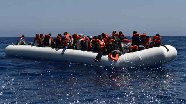 El estrecho del Mar Meiterráneo que separa a Libia de Italia se cobró la vida de miles de migrantes.