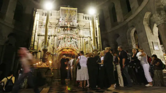 محراب آرامگاه عیسی مسیح