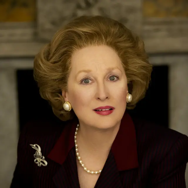 Мерил Стрип в роли Маргарет Тэтчер