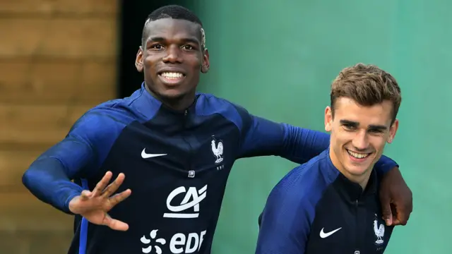 ماہرین میزبان فرانس کو یورو کپ کی فیورٹ ٹیم قرار دے رہے ہیں۔ فرانس کی فتح کا انحصار مڈ فیلڈر پال پوگبا اور سٹرائیکر انتونیو گریزمین کی کارکردگی پر ہو گا۔