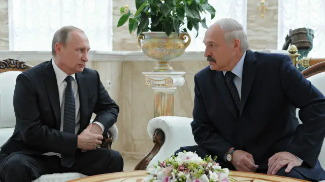 Лукашенко і Путін