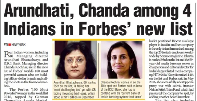 फोर्ब्स लिस्ट