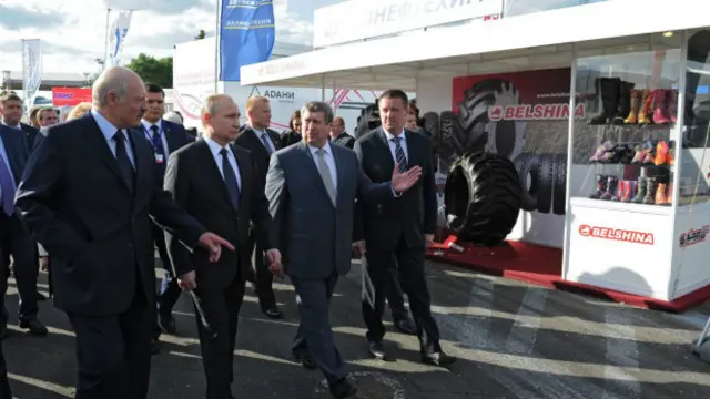 Лукашенко и Путин