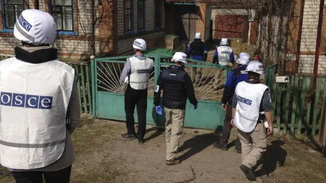 У доповіді вказано, що ОБСЄ не могла гарантувати безпеку на Донбасі навіть для делегації ПАРЄ