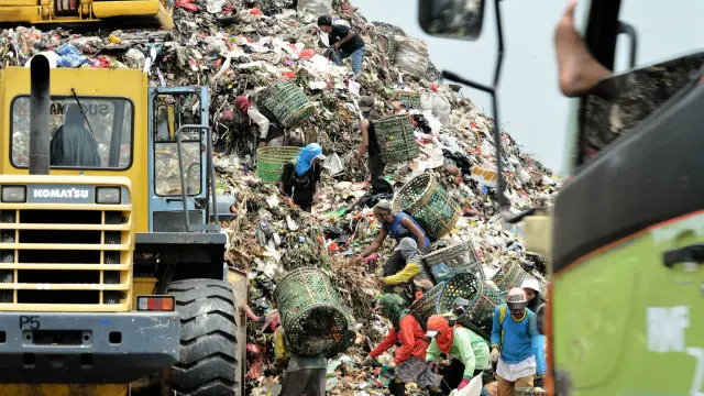 Sampah basah membutuhkan energi tambahan untuk mengeringkan dan membakarnya.