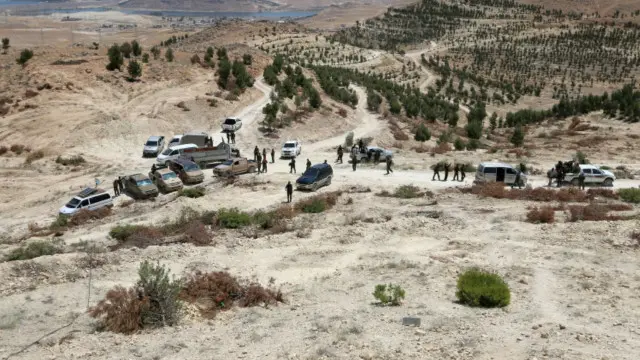 شهر منبج در استان حلب در نزدیکی مرز ترکیه واقع است