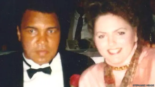 मोहम्मद अली और स्टेफ़नी मीड