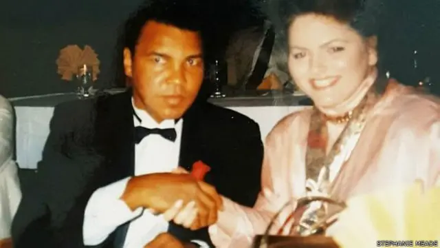 मोहम्मद अली और स्टेफ़नी मीड