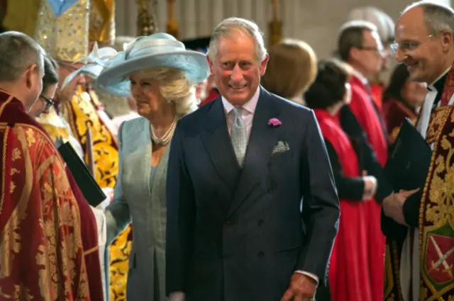 Принц Чарльз с супругой