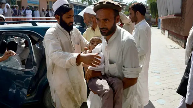 چاودنه کې ماشومان هم ټپيان شوي