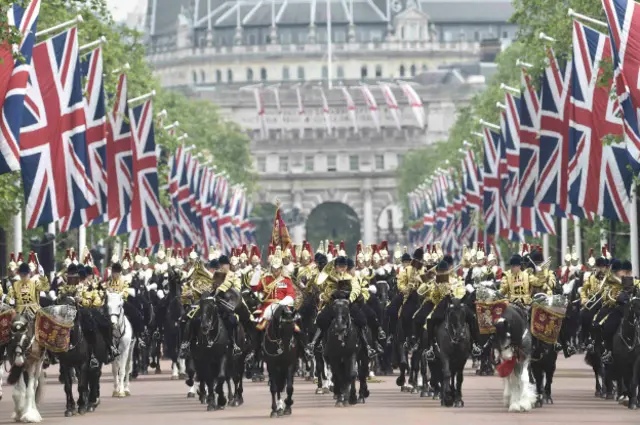 парад на Мэлл