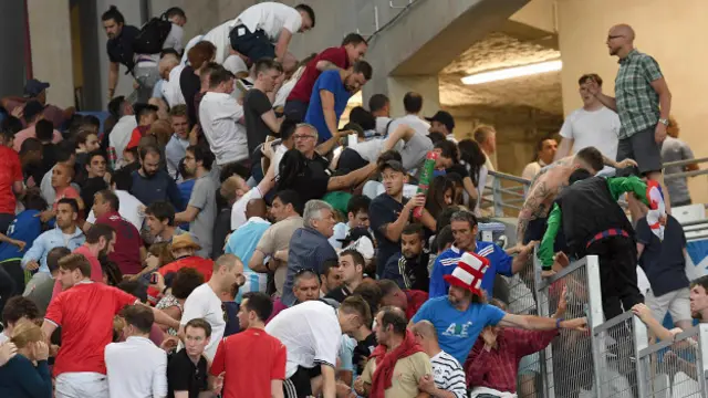 Драка фанатов