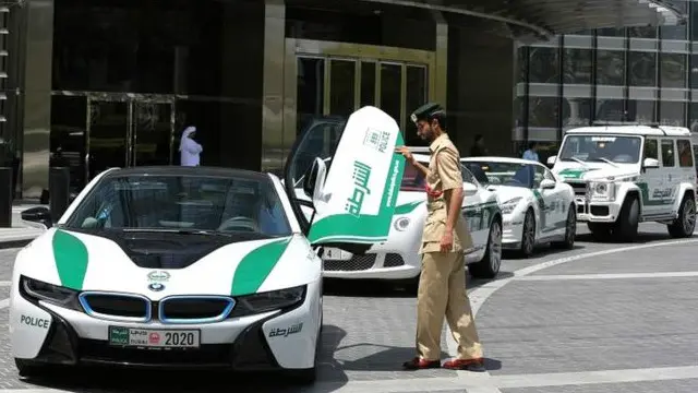 Mobil polisi Dubai