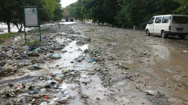 AMEA: çaylarda daşqın təhlükəsi hələ iki gün də davam edə bilər