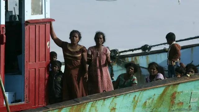 Kapal pengungsi srilanka