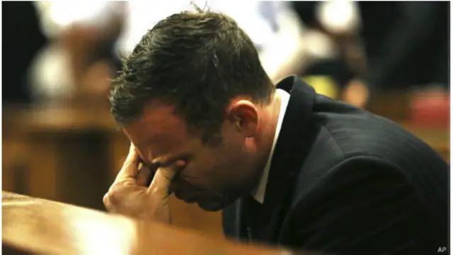 Oscar Pistorius au tribunal, Afrique du Sud