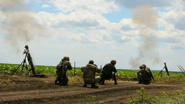 Донбас, зона бойових дій