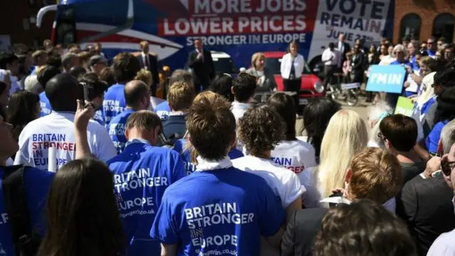 حامیان ادامه عضویت در اتحادیه اروپا توانسته‌اند از مهره‌های سنگین‌وزن سیاسی بهره بگیرند