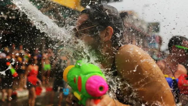泼水节是清迈的民族传统节日之一（图片来源：Getty Images）