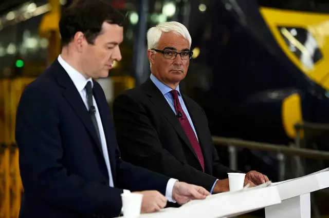 Джордж Осборн и Алистер Дарлинг