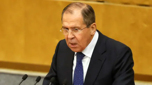 俄国外长拉夫罗夫