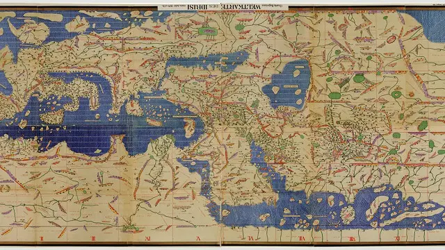 Мапа світу Мухаммада Аль-Ідрісі