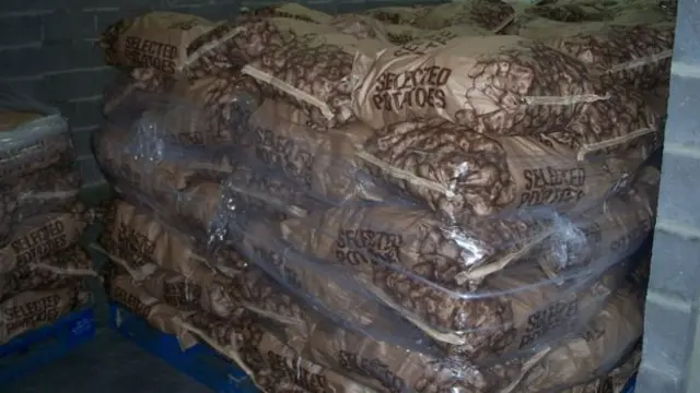 土豆是英国可以自给自足的少数几样产品之一。