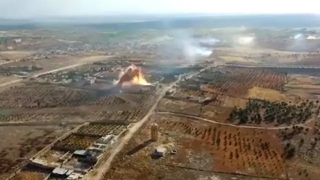 سیزده نفر از نیروهای سپاه مازندران ماه پیش در حمله پیکارجویان جبهه نصرت، وابسته به القاعده به شهرک خان طومان در نزدیکی حلب کشته شدند