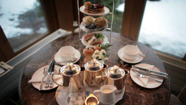 在伦敦最奢华的酒店中供应的茶。（图片来源：Getty Images）