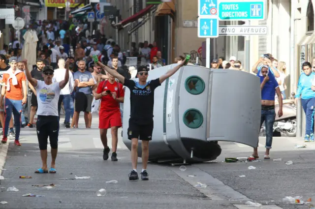 Столкновения в Лилле