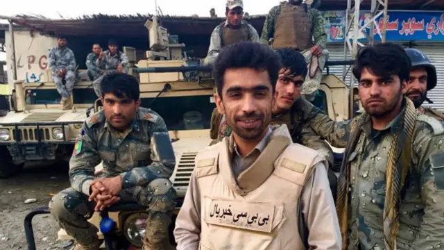 د بي بي سي خبريال سيد عبدالله نظامي، سيمې ته ورغلی و