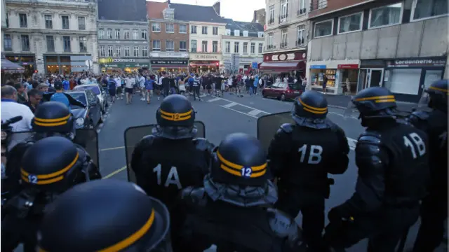 Фанаты во Франции