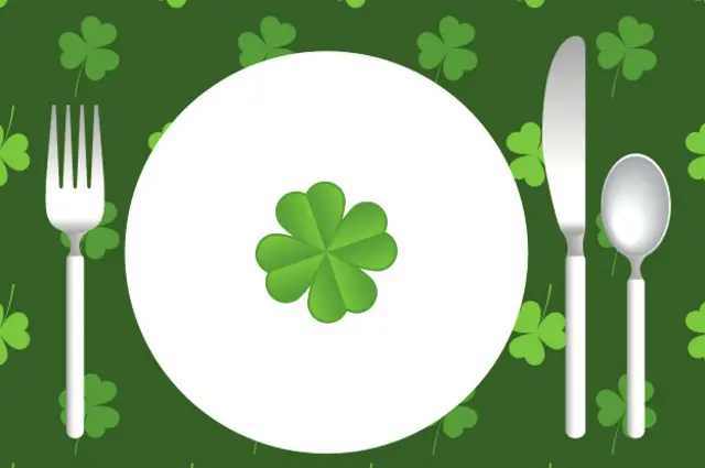 Клевер на тарелке