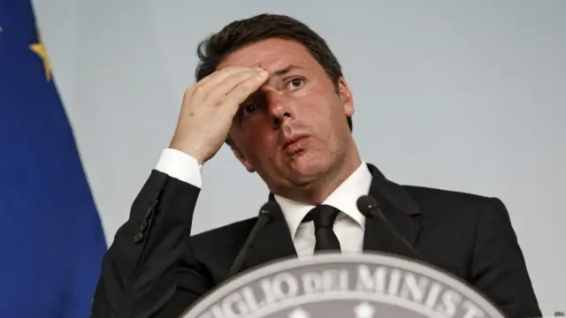 意大利总理伦齐（Matteo Renzi）