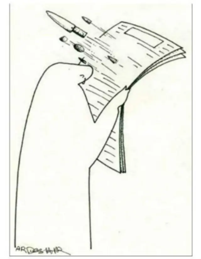 کارتون اردشیر رستمی، ایران