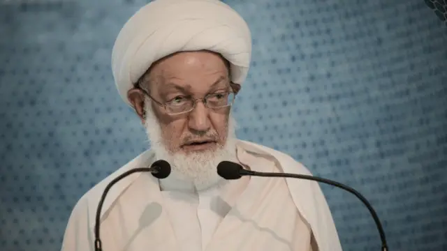 مقامات بحیرین شیخ عیسی قاسم را به "قبول حکومت دینی" متهم کرده اند