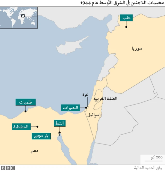 مخيمات اللاجئين اليونانيين