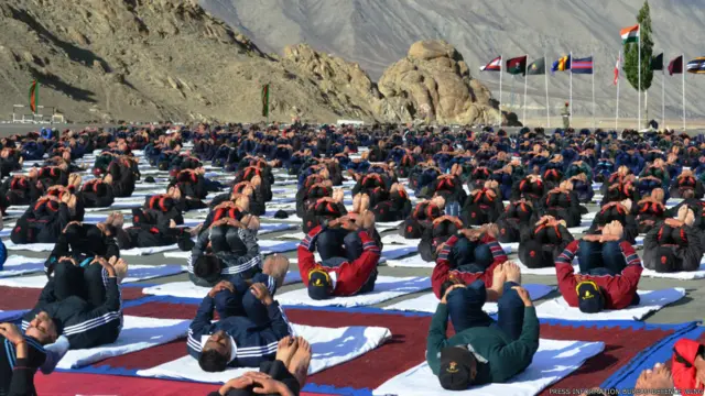 योग दिवस, सियाचिन