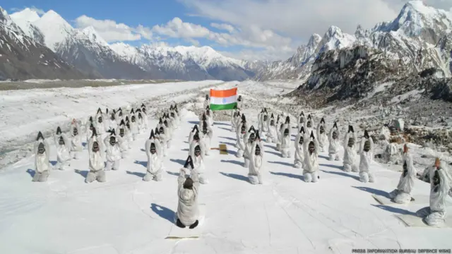 योग दिवस, सियाचिन