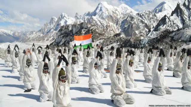 योग दिवस, सियाचिन