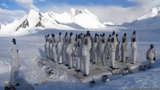 योग दिवस, सियाचिन